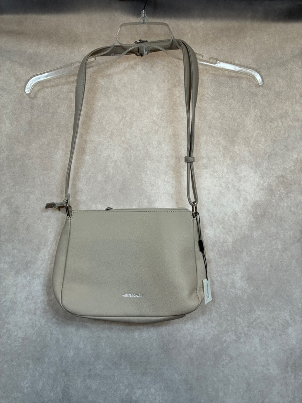 Westbronco Crossbody Bag in Light Gray